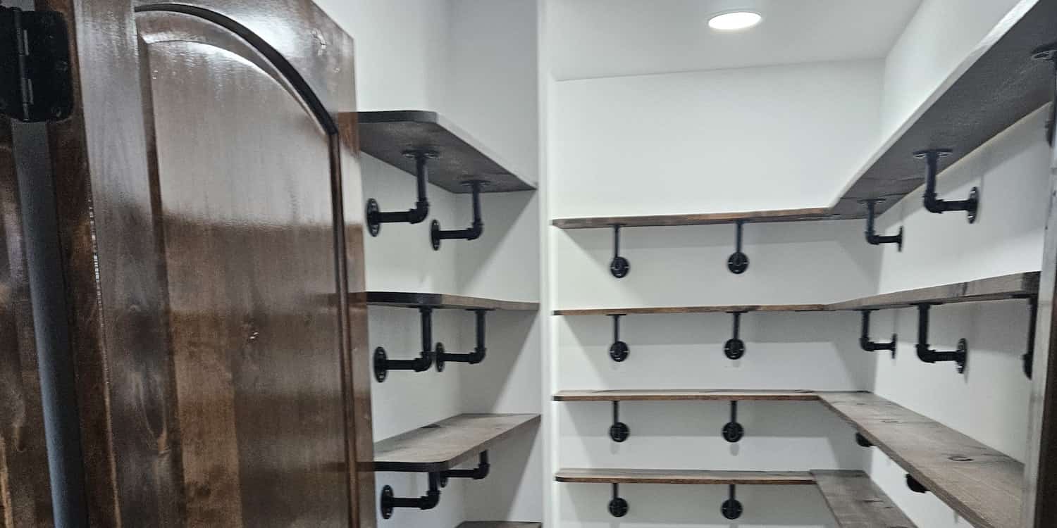 Up close closet renovation